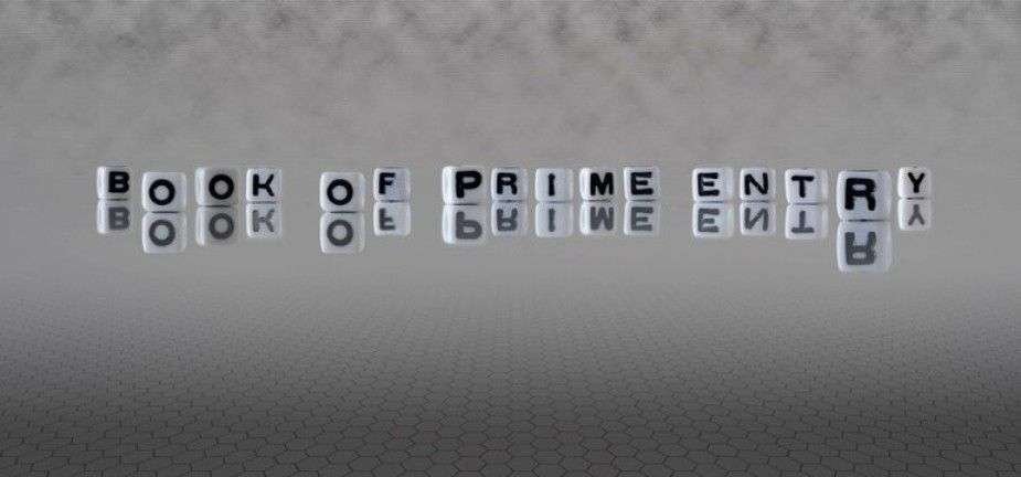 Book of Prime Entry
